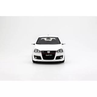 VOLKSWAGEN VW GOLF V GTI EDITION 30 CANDY WHITE 2007 OttO mobile 1:18 Resinemodell (Türen, Motorhaube... nicht zu öffnen!)